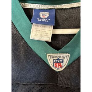 Men's REEBOK On Field NFL Philadelphia Eagles Asomugha #24 Jersey Black Sz 52